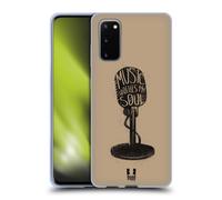 HEAD CASE POWER OF MUSIC CUSTODIA COVER MORBIDA IN GEL PER SAMSUNG TELEFONI 1