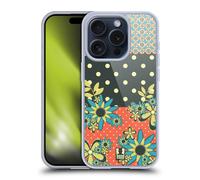 HEAD CASE PUNTI FLOREALI CUSTODIA COVER MORBIDA IN GEL PER APPLE iPHONE TELEFONI