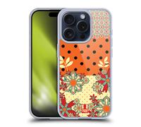 HEAD CASE PUNTI FLOREALI CUSTODIA COVER MORBIDA IN GEL PER APPLE iPHONE TELEFONI