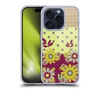 HEAD CASE PUNTI FLOREALI CUSTODIA COVER MORBIDA IN GEL PER APPLE iPHONE TELEFONI