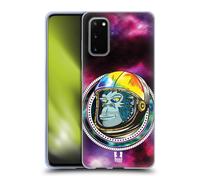 HEAD CASE RAINBOW ASTRONAUT CUSTODIA COVER MORBIDA IN GEL PER SAMSUNG TELEFONI 1