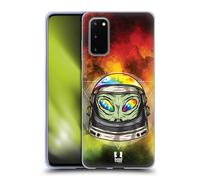HEAD CASE RAINBOW ASTRONAUT CUSTODIA COVER MORBIDA IN GEL PER SAMSUNG TELEFONI 1