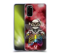 HEAD CASE RAINBOW ASTRONAUT CUSTODIA COVER MORBIDA IN GEL PER SAMSUNG TELEFONI 1