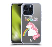HEAD CASE RAINBOW PUKE CUSTODIA COVER MORBIDA IN GEL PER APPLE iPHONE TELEFONI