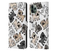 HEAD CASE RAZZE DI CANI PATTERN CUSTODIA COVER A PORTAFOGLIO PER APPLE iPHONE
