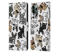 HEAD CASE RAZZE DI CANI PATTERN CUSTODIA COVER A PORTAFOGLIO PER APPLE iPHONE