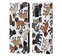 HEAD CASE RAZZE DI CANI PATTERN CUSTODIA COVER A PORTAFOGLIO PER SAMSUNG 1