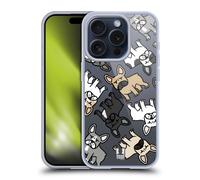 HEAD CASE RAZZE DI CANI PATTERN CUSTODIA COVER MORBIDA IN GEL PER APPLE iPHONE