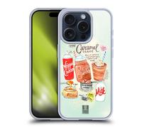 HEAD CASE RICETTE ILLUSTRATE CUSTODIA COVER MORBIDA IN GEL PER APPLE iPHONE