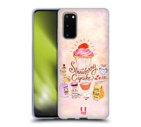 HEAD CASE RICETTE ILLUSTRATE CUSTODIA COVER MORBIDA IN GEL PER SAMSUNG PHONES 1