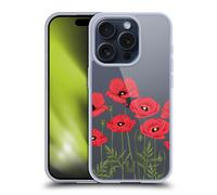 HEAD CASE ROSE E FIORI DI CAMPO CUSTODIA COVER MORBIDA IN GEL PER APPLE iPHONE