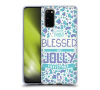 HEAD CASE SANTO NATALE CUSTODIA COVER MORBIDA IN GEL PER SAMSUNG TELEFONI 1