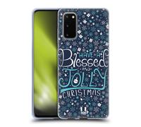 HEAD CASE SANTO NATALE CUSTODIA COVER MORBIDA IN GEL PER SAMSUNG TELEFONI 1