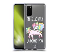 HEAD CASE SASSY UNICORNS CUSTODIA COVER MORBIDA IN GEL PER SAMSUNG TELEFONI 1