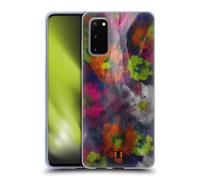 HEAD CASE SATIN FLORAL PRINTS CUSTODIA COVER MORBIDA IN GEL PER SAMSUNG PHONES 1