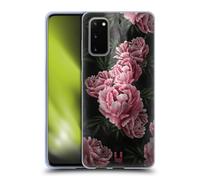 HEAD CASE SATIN FLORAL PRINTS CUSTODIA COVER MORBIDA IN GEL PER SAMSUNG PHONES 1