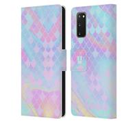 HEAD CASE SCAGLIE DI SIRENE CUSTODIA COVER A PORTAFOGLIO PER SAMSUNG TELEFONI 1