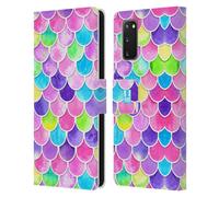 HEAD CASE SCAGLIE DI SIRENE CUSTODIA COVER A PORTAFOGLIO PER SAMSUNG TELEFONI 1