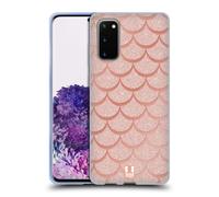 HEAD CASE SCAGLIE DI SIRENE CUSTODIA COVER MORBIDA IN GEL PER SAMSUNG TELEFONI 1