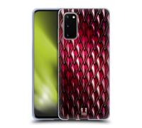 HEAD CASE SCALE METALLICHE DRAGONI CUSTODIA COVER MORBIDA IN GEL PER SAMSUNG 1