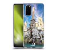 HEAD CASE SCORCI DI ROMA CUSTODIA COVER MORBIDA IN GEL PER SAMSUNG TELEFONI 1