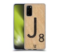 HEAD CASE SCRABBLE TILES CUSTODIA COVER MORBIDA IN GEL PER SAMSUNG TELEFONI 1