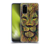 HEAD CASE SCRIBBLE FACES CUSTODIA COVER MORBIDA IN GEL PER SAMSUNG TELEFONI 1