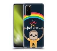 HEAD CASE SIGNOR SLOTH CUSTODIA COVER MORBIDA IN GEL PER SAMSUNG TELEFONI 1