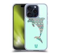 HEAD CASE SILHOUETTE PATTERN CUSTODIA COVER MORBIDA IN GEL PER APPLE iPHONE