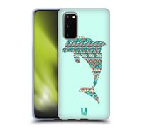 HEAD CASE SILHOUETTE PATTERN CUSTODIA COVER MORBIDA IN GEL PER SAMSUNG PHONES 1