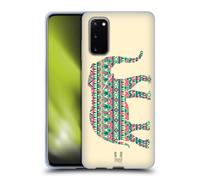 HEAD CASE SILHOUETTE PATTERN CUSTODIA COVER MORBIDA IN GEL PER SAMSUNG PHONES 1