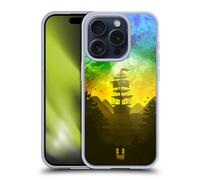 HEAD CASE SILHOUETTES PAESAGGI CUSTODIA COVER MORBIDA IN GEL PER APPLE iPHONE