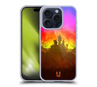 HEAD CASE SILHOUETTES PAESAGGI CUSTODIA COVER MORBIDA IN GEL PER APPLE iPHONE