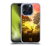 HEAD CASE SILHOUETTES PAESAGGI CUSTODIA COVER MORBIDA IN GEL PER APPLE iPHONE