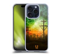 HEAD CASE SILHOUETTES PAESAGGI CUSTODIA COVER MORBIDA IN GEL PER APPLE iPHONE