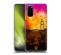 HEAD CASE SILHOUETTES PAESAGGI CUSTODIA COVER MORBIDA IN GEL PER SAMSUNG PHONE 1