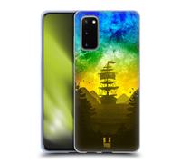 HEAD CASE SILHOUETTES PAESAGGI CUSTODIA COVER MORBIDA IN GEL PER SAMSUNG PHONE 1