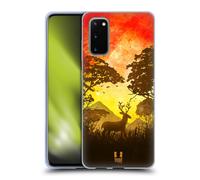 HEAD CASE SILHOUETTES PAESAGGI CUSTODIA COVER MORBIDA IN GEL PER SAMSUNG PHONE 1
