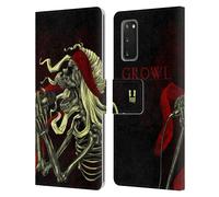 HEAD CASE SKULL OF ROCK CUSTODIA COVER A PORTAFOGLIO PER SAMSUNG TELEFONI 1
