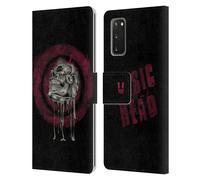 HEAD CASE SKULL OF ROCK CUSTODIA COVER A PORTAFOGLIO PER SAMSUNG TELEFONI 1