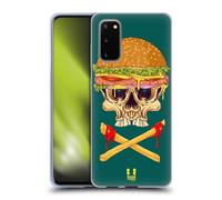 HEAD CASE SKULL SANDWICHES CUSTODIA COVER MORBIDA IN GEL PER SAMSUNG TELEFONI 1