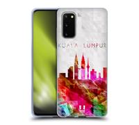 HEAD CASE SKYLINE COLORATA CUSTODIA COVER MORBIDA IN GEL PER SAMSUNG TELEFONI 1