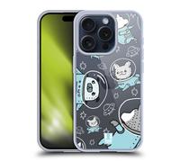 HEAD CASE SPACE ANIMALS CUSTODIA COVER MORBIDA IN GEL PER APPLE iPHONE TELEFONI