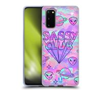 HEAD CASE SPACE OVERLAYS CUSTODIA COVER MORBIDA IN GEL PER SAMSUNG TELEFONI 1