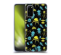 HEAD CASE SPACE ROBOTS CUSTODIA COVER MORBIDA IN GEL PER SAMSUNG TELEFONI 1