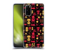 HEAD CASE SPACE ROBOTS CUSTODIA COVER MORBIDA IN GEL PER SAMSUNG TELEFONI 1