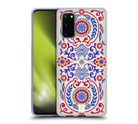 HEAD CASE STAMPA FLOREALE BOHÉMIEN CUSTODIA COVER MORBIDA IN GEL PER SAMSUNG 1