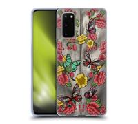 HEAD CASE STAMPE A TOPPE E TESSUTI CUSTODIA COVER MORBIDA IN GEL PER SAMSUNG 1