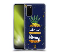 HEAD CASE STAMPE ANANAS CUSTODIA COVER MORBIDA IN GEL PER SAMSUNG TELEFONI 1
