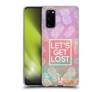 HEAD CASE STAMPE ANANAS CUSTODIA COVER MORBIDA IN GEL PER SAMSUNG TELEFONI 1